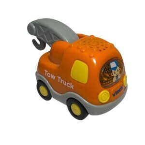 VTech Orange & Gray Tow Truck Baby Toy With Sound